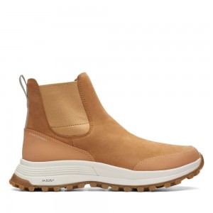 Clarks ATL Trek Up Waterproof Ženske Gleznjace Smeđe | Hrvatska-41793