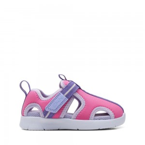 Clarks Ath Water Toddler Djevojčice Sandale Roze | Hrvatska-92318