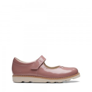 Clarks Crown Jane Djevojčice Cipele Roze | Hrvatska-53419