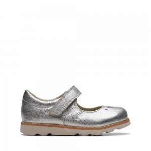 Clarks Crown Jane Toddler Djevojčice Cipele Metalne | Hrvatska-01478