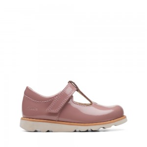 Clarks Crown Teen Toddler Djevojčice Cipele Roze | Hrvatska-94678