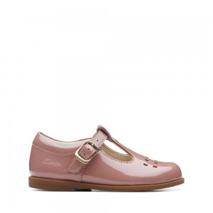 Clarks Drew Play Toddler Djevojčice Cipele Roze | Hrvatska-85496