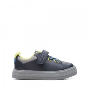 Clarks Nova Beat Toddler Dječake Cipele Tamnoplave | Hrvatska-27904