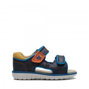 Clarks Roam Plane Toddler Dječake Sandale Tamnoplave | Hrvatska-83714