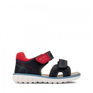 Clarks Roam Surf Toddler Dječake Sandale Tamnoplave | Hrvatska-60975