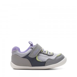 Clarks Roamer Sport Toddler Dječake Tenisice Sive | Hrvatska-26178