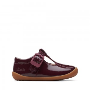 Clarks Roamer Star Toddler Djevojčice Cipele Bordo | Hrvatska-46927