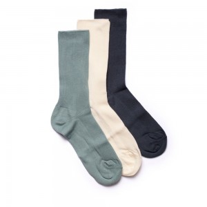 Clarks Socks Multi 3 Pack Ženske Čarape Plave Visebojne | Hrvatska-50132