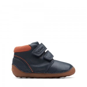 Clarks Tiny Play Toddler Dječake Cizme Tamnoplave | Hrvatska-93720