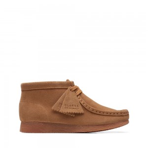 Clarks Wallabee Boot Older Dječake Cizme Smeđe | Hrvatska-01345