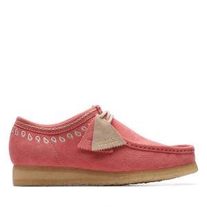 Clarks Wallabee Muške Cipele Roze | Hrvatska-83549