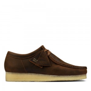 Clarks Wallabee Muške Cipele Smeđe | Hrvatska-74512