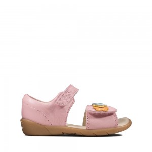 Clarks Zora Finch Toddler Djevojčice Sandale Roze | Hrvatska-42358