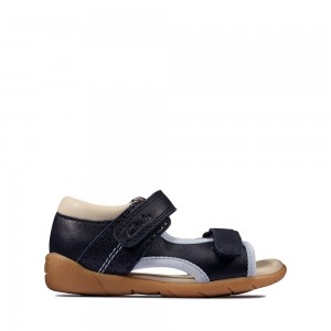 Clarks Zora Spirit Toddler Dječake Sandale Tamnoplave | Hrvatska-80126