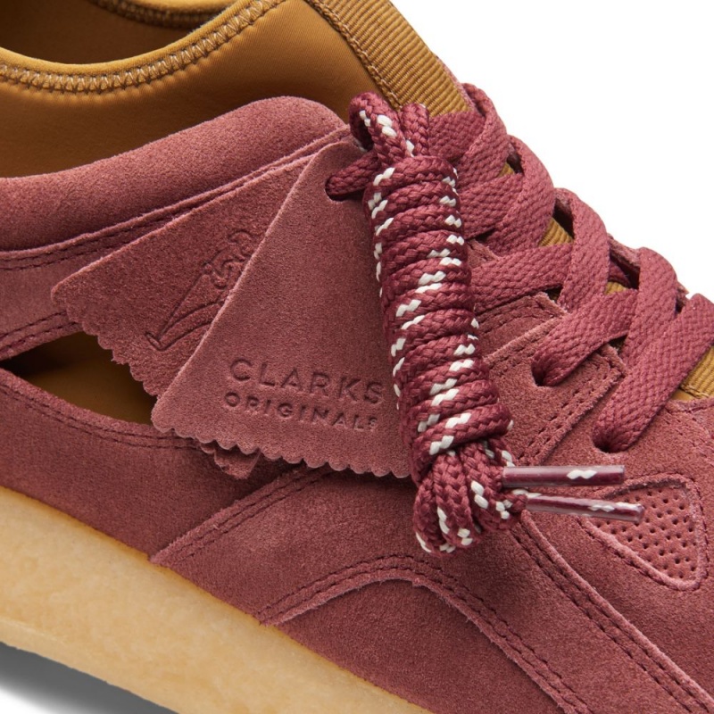 Clarks 8th St Breacon Muške Tenisice Bordo | Hrvatska-05468