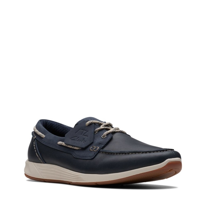 Clarks ATL Sail Go Muške Neformalne Cipele Tamnoplave | Hrvatska-42387