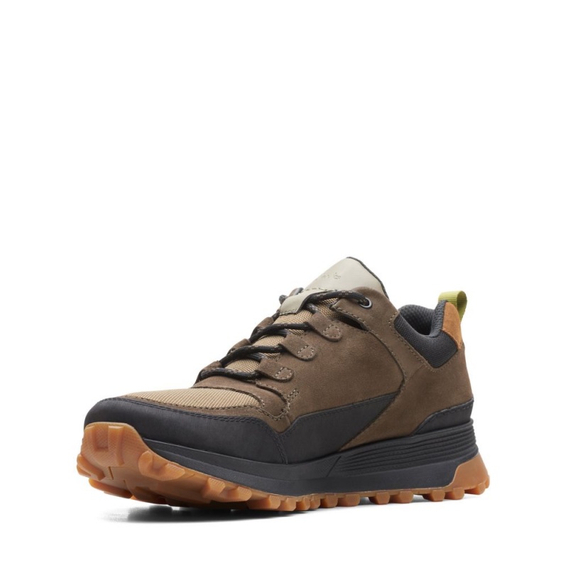 Clarks ATL Trek Lo GORE-TEX Muške Tenisice Tamno Maslinasto Zelene | Hrvatska-32947