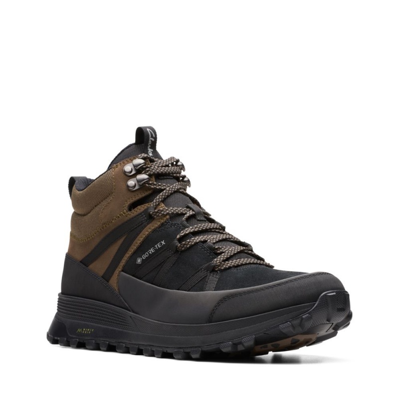 Clarks ATL Trek Rise GORE-TEX Muške Cizme Crne | Hrvatska-81529