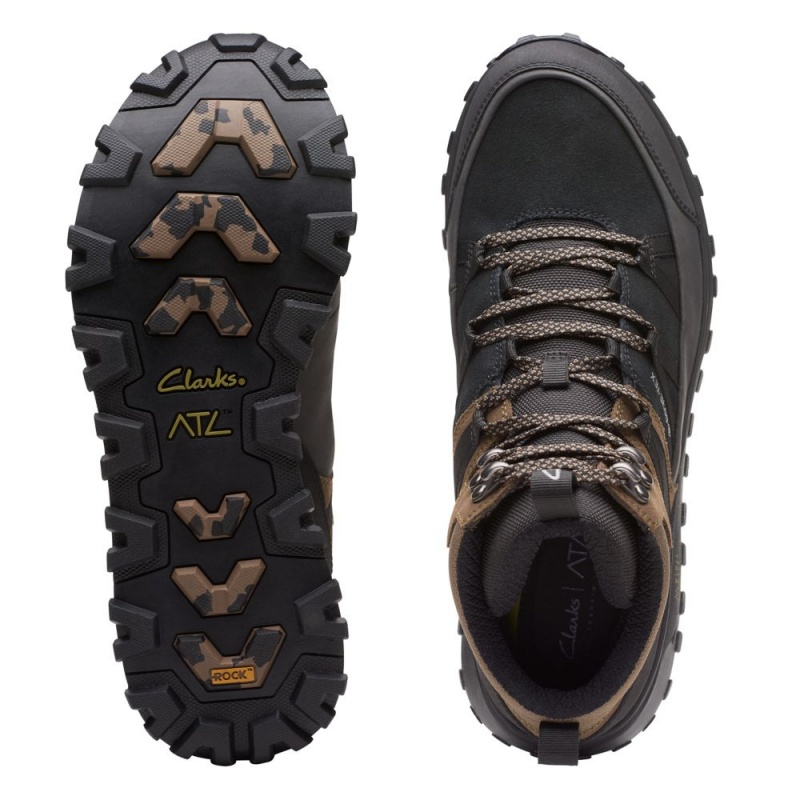 Clarks ATL Trek Rise GORE-TEX Muške Cizme Crne | Hrvatska-81529