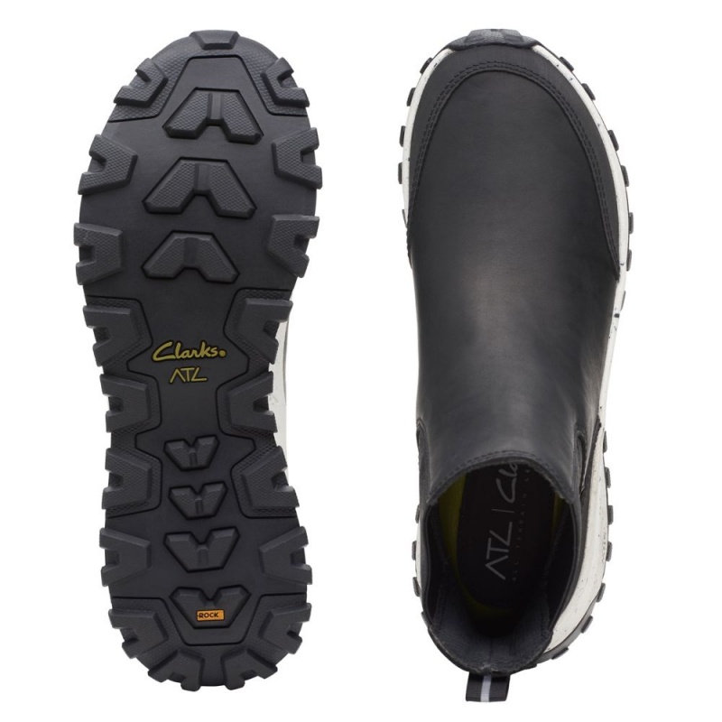 Clarks ATL Trek Up Waterproof Ženske Chelsea Čizme Crne | Hrvatska-03157