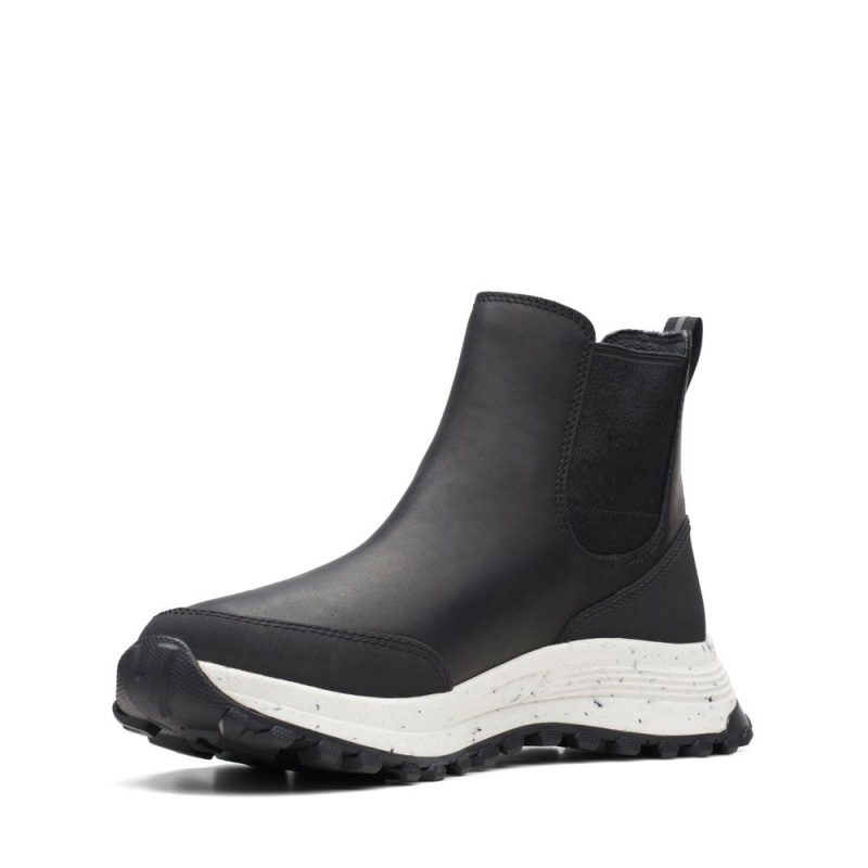 Clarks ATL Trek Up Waterproof Ženske Chelsea Čizme Crne | Hrvatska-03157