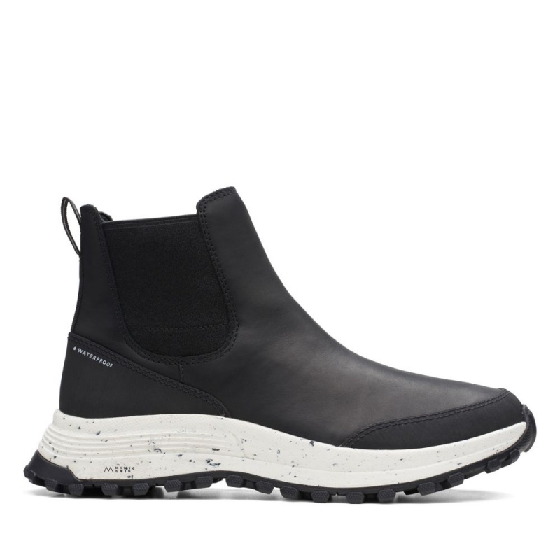 Clarks ATL Trek Up Waterproof Ženske Chelsea Čizme Crne | Hrvatska-03157