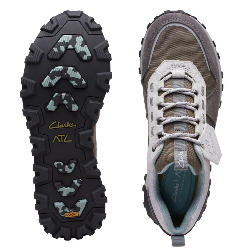 Clarks ATL Trek Walk Waterproof Muške Tenisice Tamno Sive | Hrvatska-79031