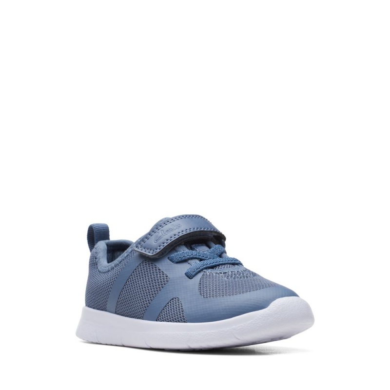 Clarks Ath Flux Toddler Dječake Tenisice Svijetlo Plave | Hrvatska-49752