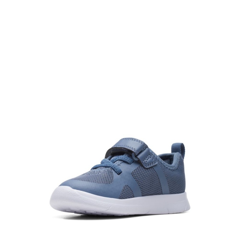 Clarks Ath Flux Toddler Dječake Tenisice Svijetlo Plave | Hrvatska-49752