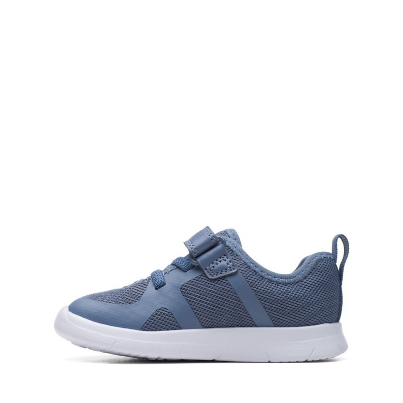 Clarks Ath Flux Toddler Dječake Tenisice Svijetlo Plave | Hrvatska-49752