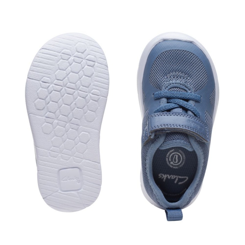 Clarks Ath Flux Toddler Dječake Tenisice Svijetlo Plave | Hrvatska-49752