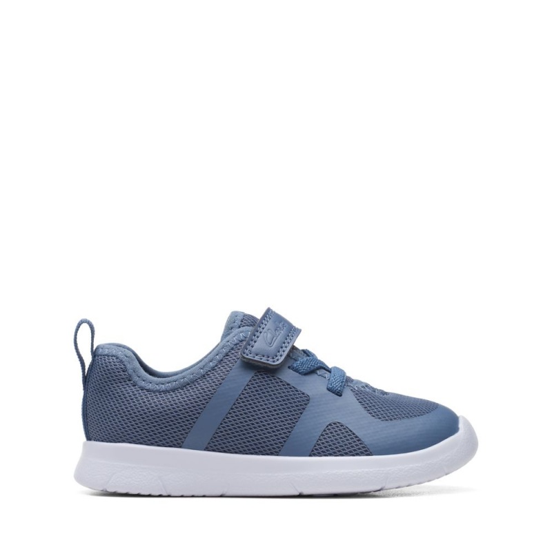 Clarks Ath Flux Toddler Dječake Tenisice Svijetlo Plave | Hrvatska-49752