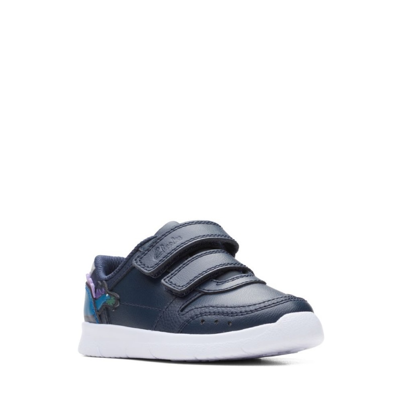 Clarks Ath Steggy Toddler Dječake Tenisice Tamnoplave | Hrvatska-76980