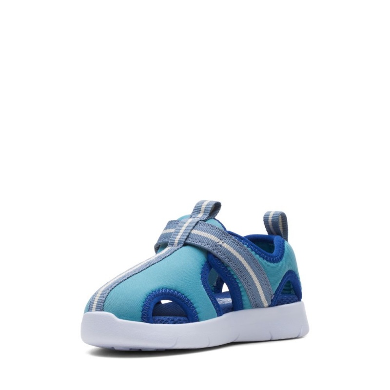 Clarks Ath Water Toddler Dječake Sandale Plave | Hrvatska-74109