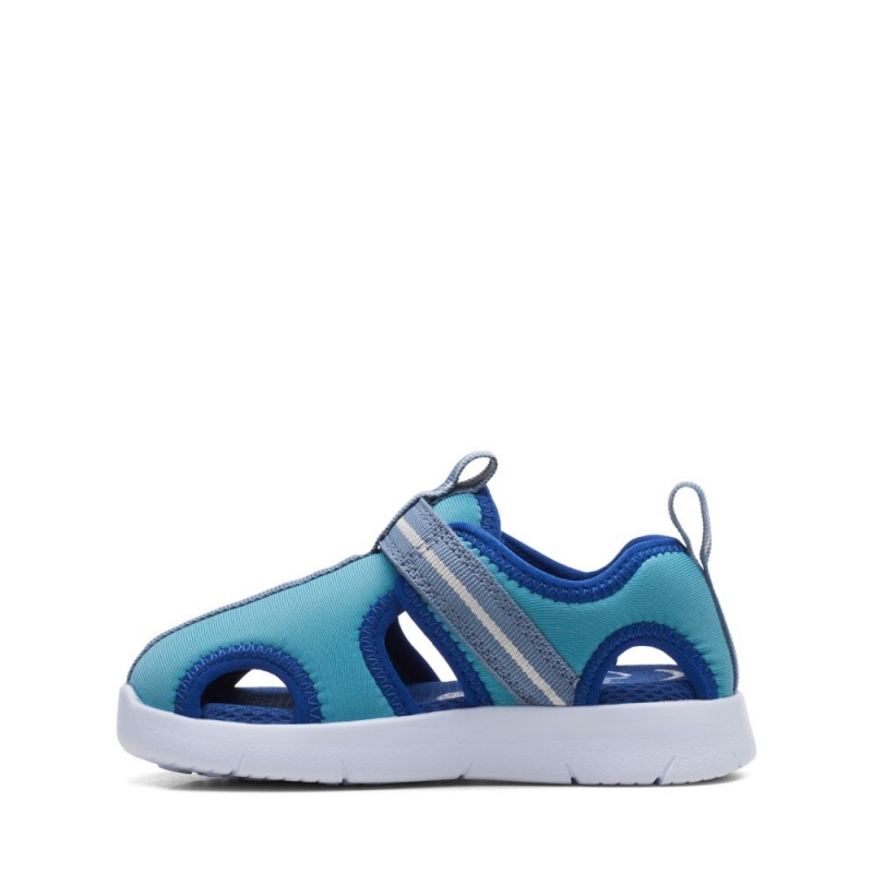 Clarks Ath Water Toddler Dječake Sandale Plave | Hrvatska-74109