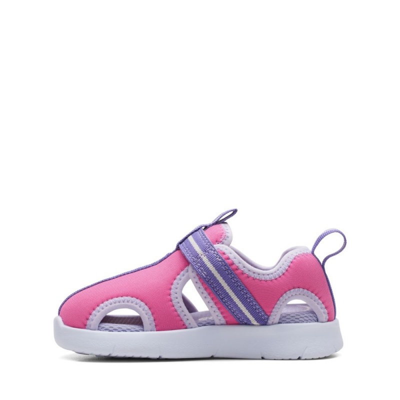 Clarks Ath Water Toddler Djevojčice Sandale Roze | Hrvatska-92318