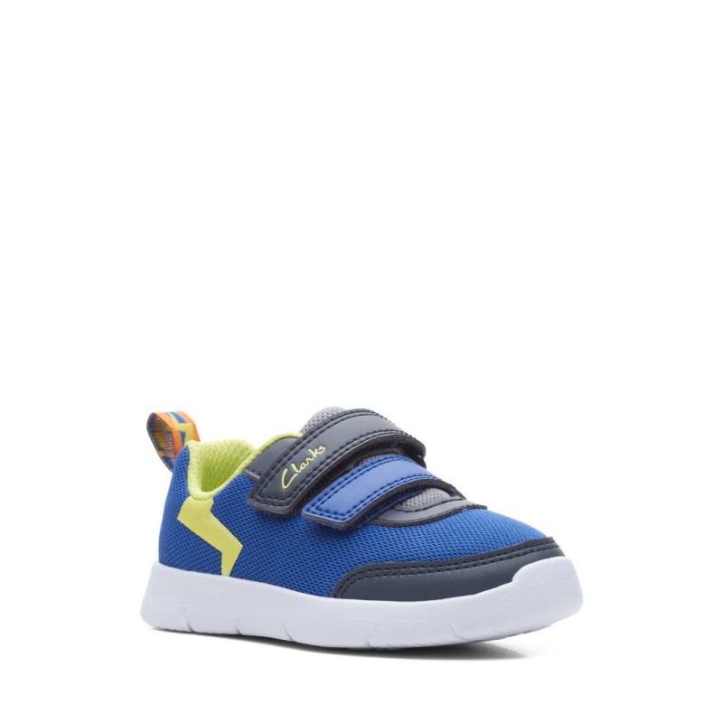 Clarks Ath Yell Toddler Dječake Tenisice Plave | Hrvatska-61904