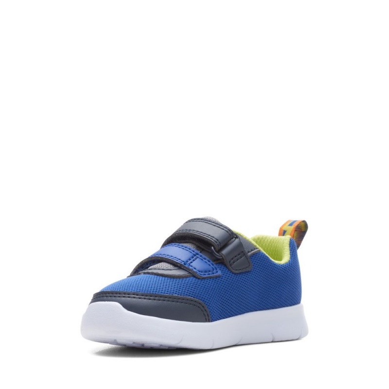 Clarks Ath Yell Toddler Dječake Tenisice Plave | Hrvatska-61904