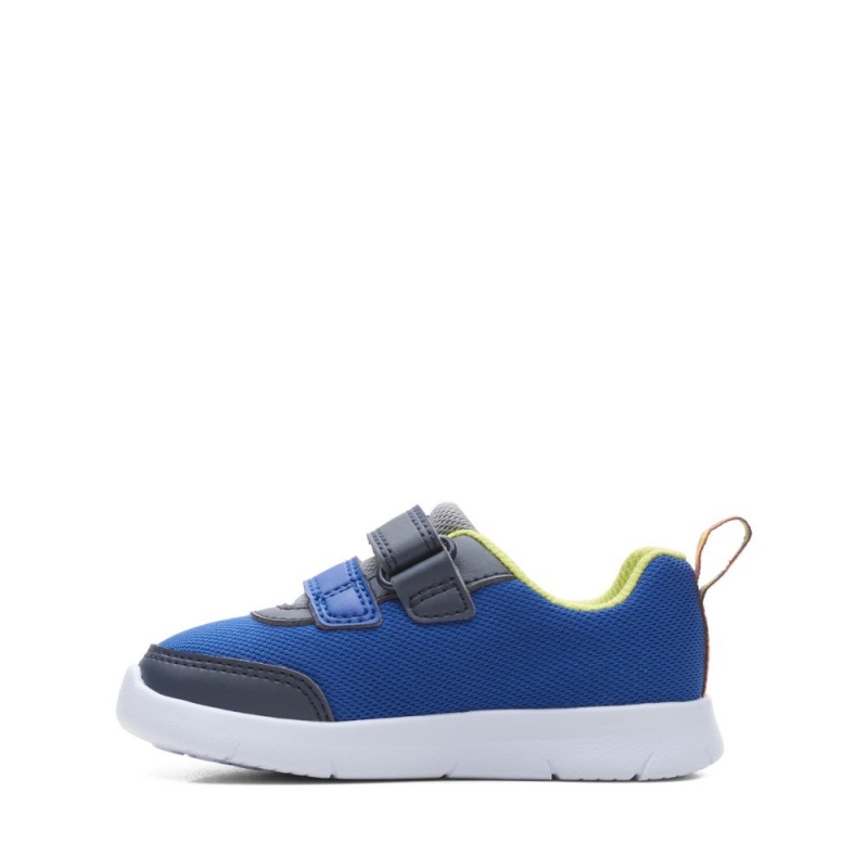 Clarks Ath Yell Toddler Dječake Tenisice Plave | Hrvatska-61904