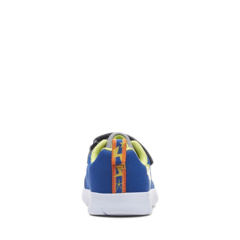 Clarks Ath Yell Toddler Dječake Tenisice Plave | Hrvatska-61904