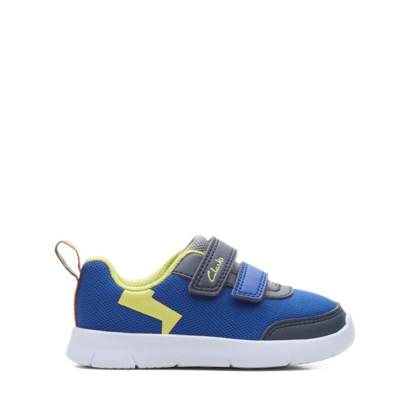 Clarks Ath Yell Toddler Dječake Tenisice Plave | Hrvatska-61904