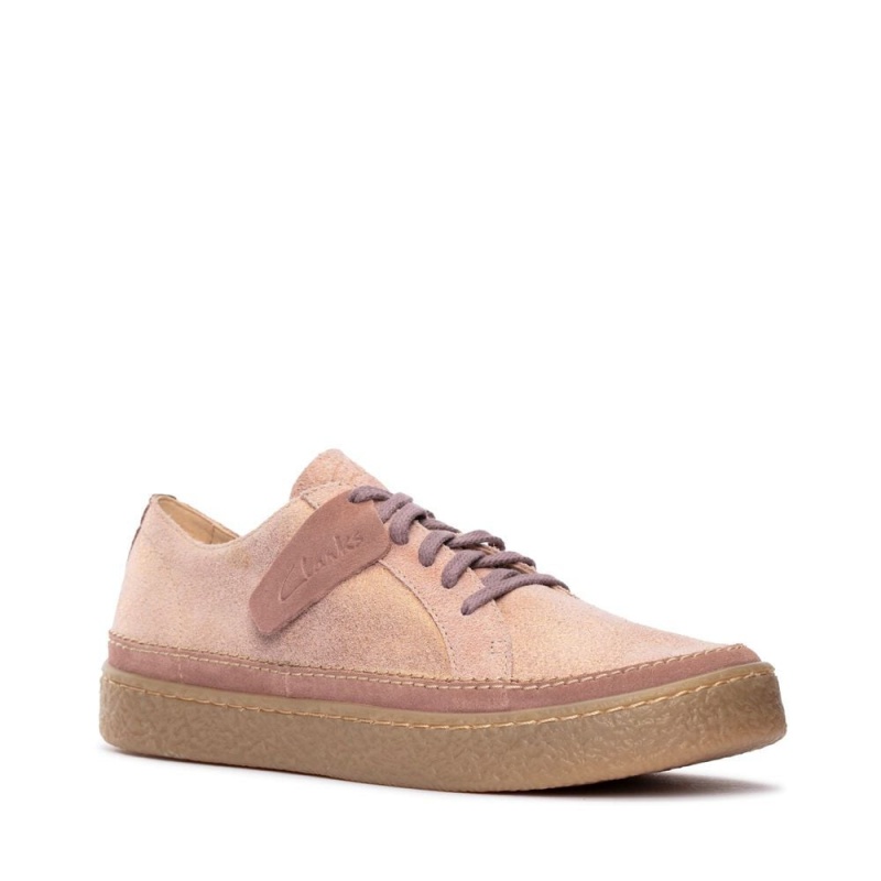 Clarks Barleigh Lace Ženske Tenisice Roze | Hrvatska-53640