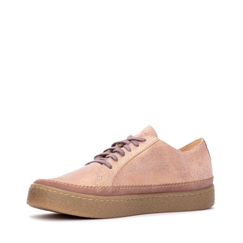 Clarks Barleigh Lace Ženske Tenisice Roze | Hrvatska-53640