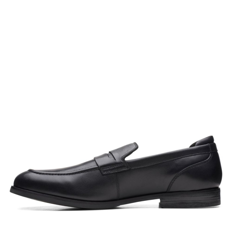 Clarks Bradish Ease Muške Loafers Crne | Hrvatska-76243