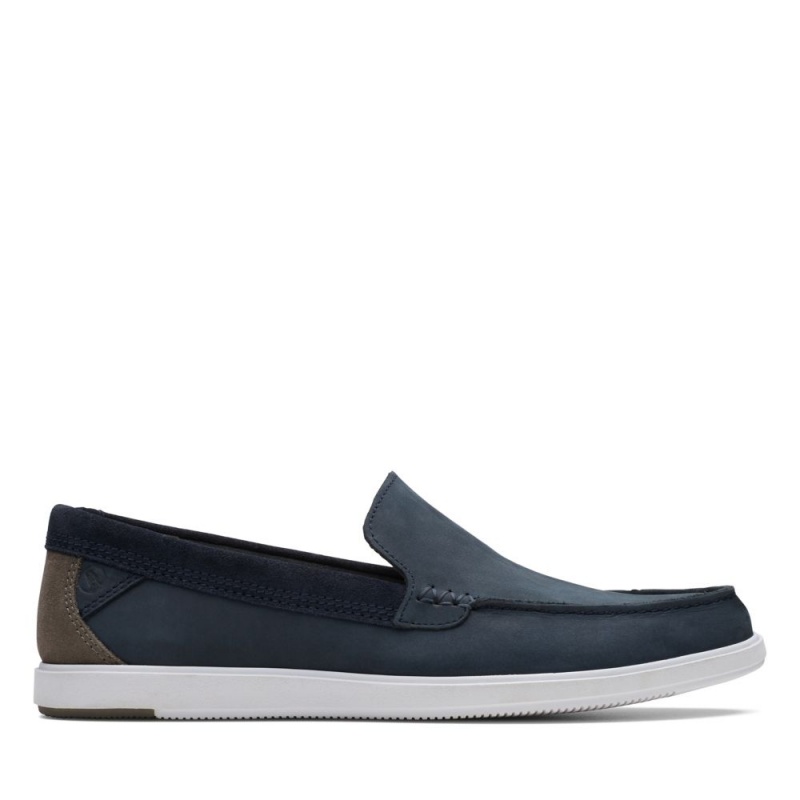 Clarks Bratton Muške Loafers Tamnoplave | Hrvatska-72104