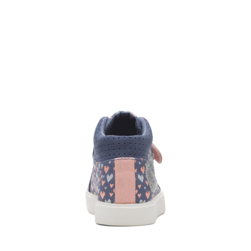 Clarks City Pop Toddler Djevojčice Cizme Plave | Hrvatska-05289