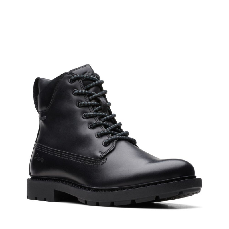 Clarks Craftdale 2 Hi GORE-TEX Muške Cizme Crne | Hrvatska-39806