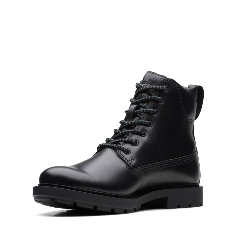 Clarks Craftdale 2 Hi GORE-TEX Muške Cizme Crne | Hrvatska-39806