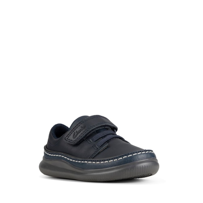 Clarks Crest Aero Toddler Dječake Cipele Tamnoplave | Hrvatska-69721