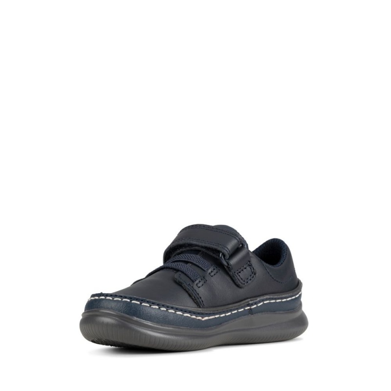 Clarks Crest Aero Toddler Dječake Cipele Tamnoplave | Hrvatska-69721